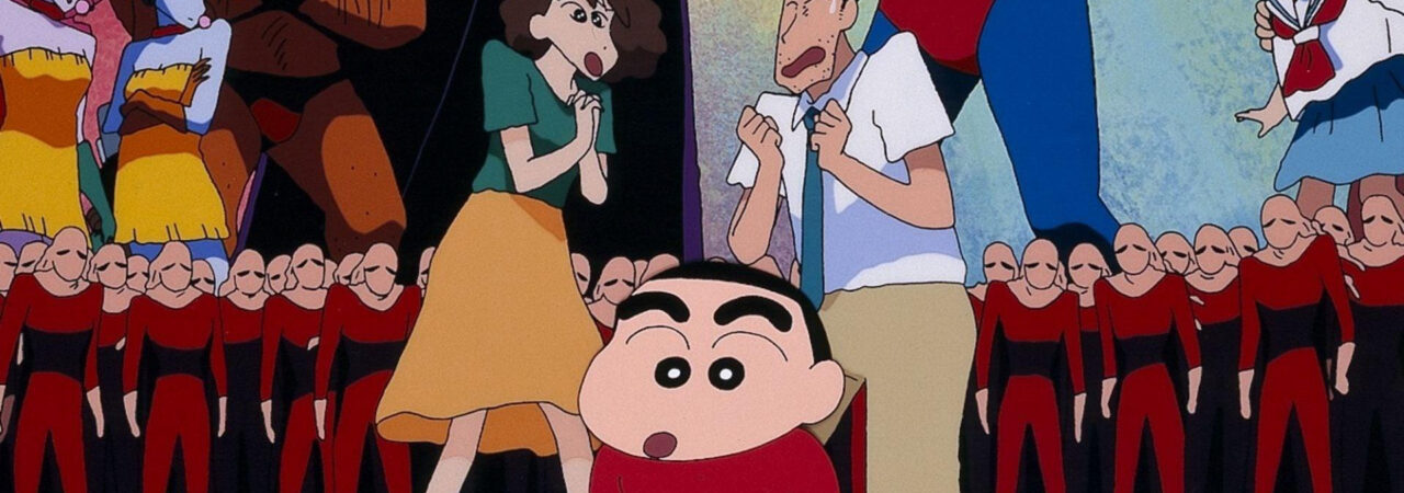 Poster of Crayon Shin chan Action Kamen Đối Đầu Ma Vương Áo Tắm